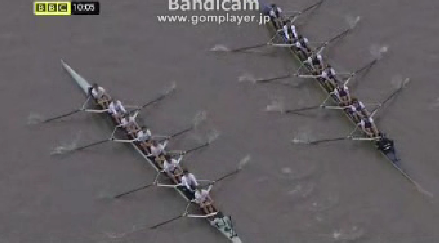 German rig in Oxford vs Cambridge 2012