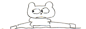sculling bear image